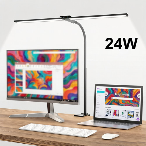 24w led schreibtischlampe - led,