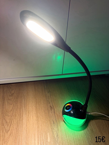 Led schreibtischlampe schwarz - led,