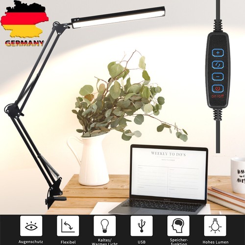 Led klemmleuchte dimmbar - led,